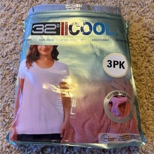NWT 32 Degrees Women's T-Shirt Pack - Blue, White, Pink